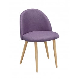 奧芬紫色布餐椅