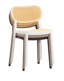 希拉造型椅(白)