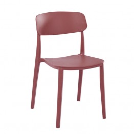 芬蘭紅色餐椅