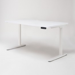 ALTTO 升降桌(白木紋色)(白色桌腳)