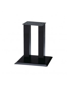 訂做雙柱方柱長方盤桌腳-黑色